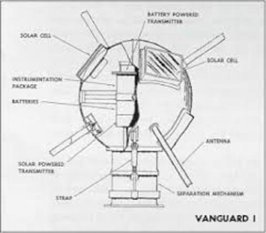EEUU lanza el satélite Vanguard 1