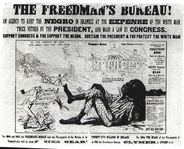 New Freedmen's Bureau bill passed