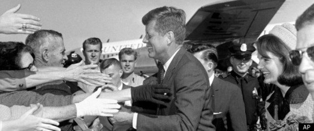 Kennedy announced his candidacy for president