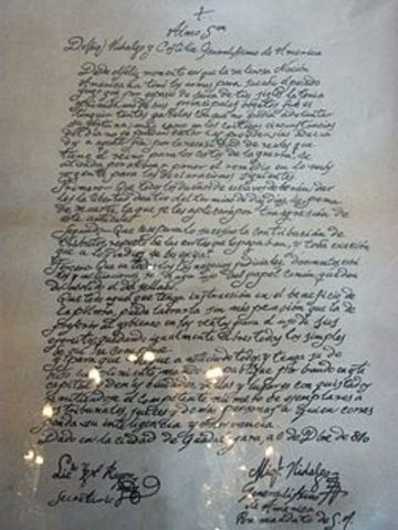 Primer documento de Constitucion