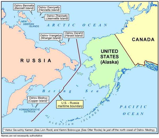 Russia turns over Alaska to the United States
