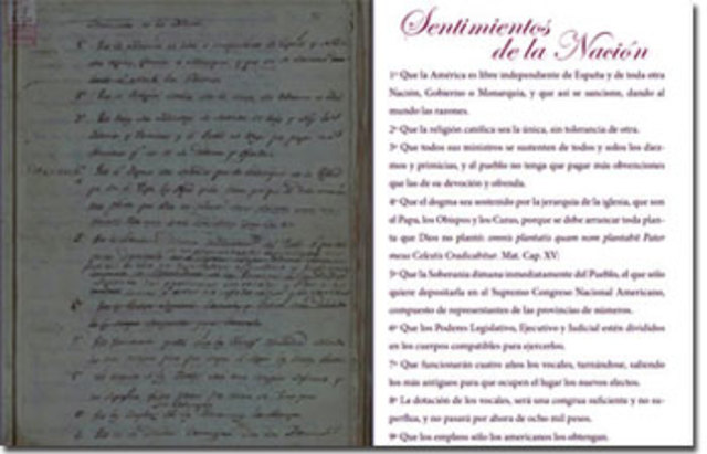 Sentimientos de la Nación