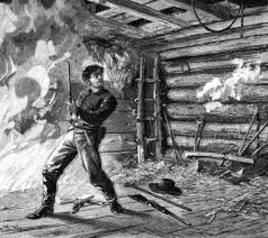 John Wilkes Booth is killed.