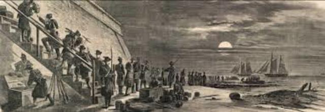 Evacuation of Ft. Moultrie