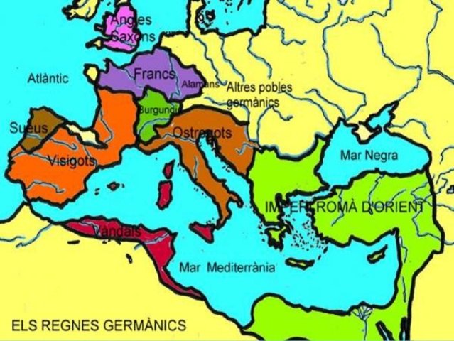 ENTRADA DELS SUEUS, VÀNDALS I HALANS D'HISPÀNYA