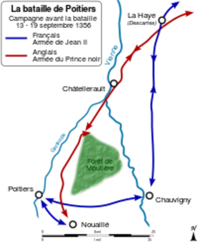 VICTÒRIA DELS  FRANCS A POITIERS