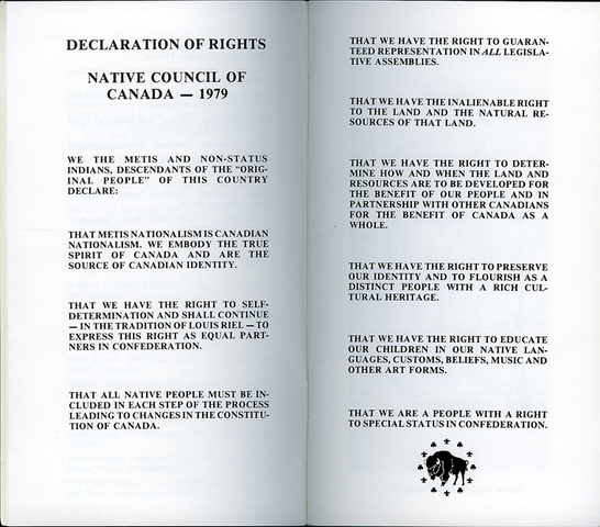 Metis List of Rights - Politics&Law