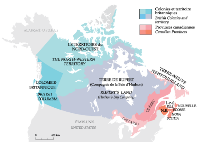 Canada is "born" (Confederation) - Politics&Law