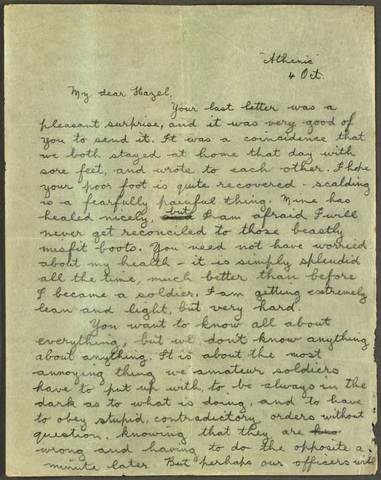 Niska writes a letter to Xavier