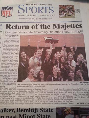 State Swimming Champions