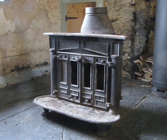 Franklin stove invented by  Benjamin Franklin