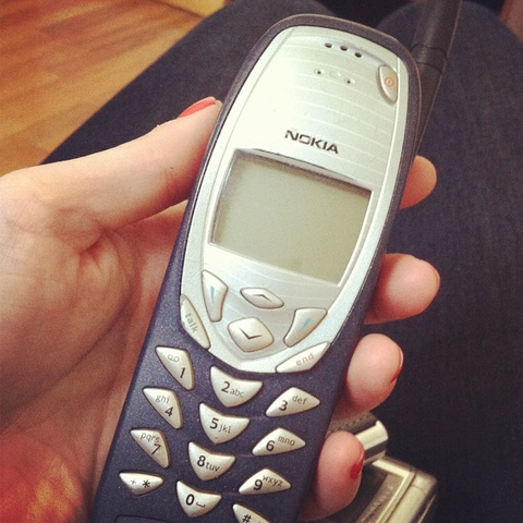 yo recibi mi primero telefono