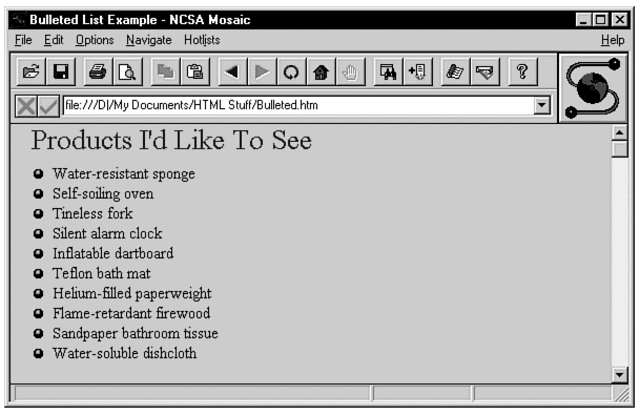 Publicación de HTML 3.2