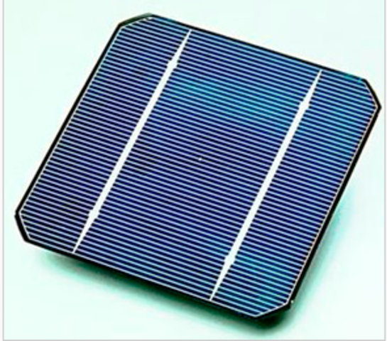The first solar cell