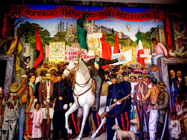 Entrada triunfal de Madero