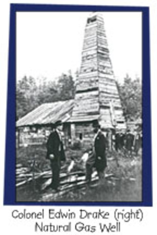 First natural gas well was dug