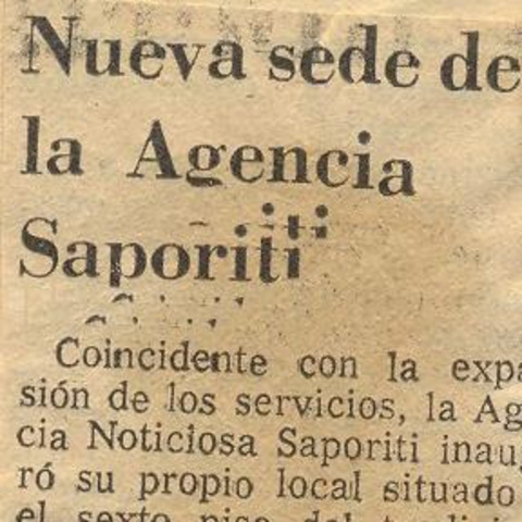 Sappotiti: Primer Agencia de Noticias.