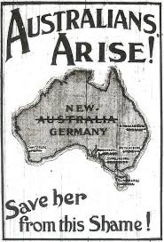 Australia's invloment in WW1