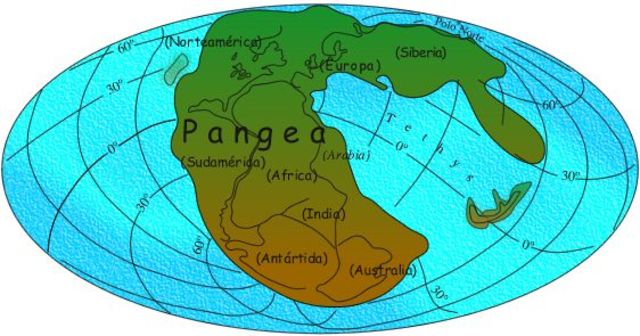 Aparición de Pangea