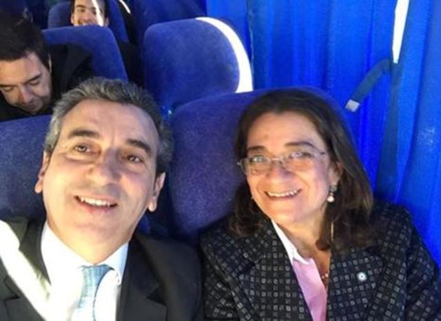 Foto con Lucía Carpacci (Gobernadora de Catamarca)