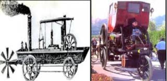modelo de auto de vapor por William Murdoch