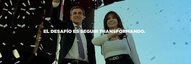 Cambio de foto de portada (junto a CFK)