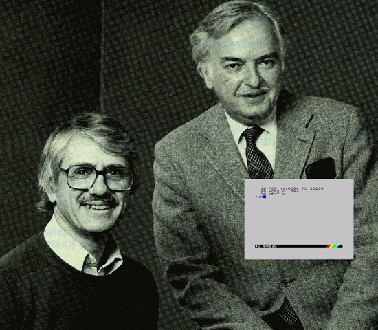 Los profesores de la Dartmouth College , John G. Kemeny y Thomas E. Kurtz , ejecutan el primer programa en su nuevo lenguaje: BASIC