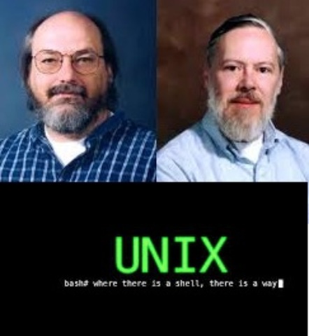 Kenneth Thompson y Dennis Ritchie
