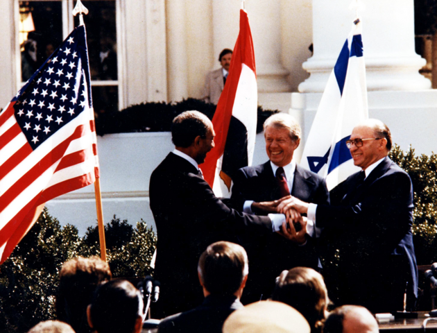 Conflict bewteen Arab countries and Israel finally end.