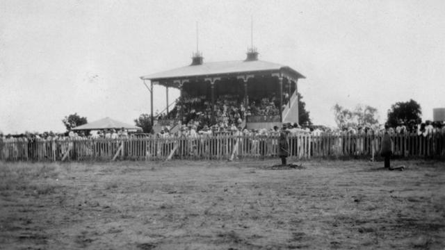 Rodeo Attracting Spectators