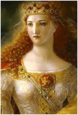 Eleanor of Aquitane Born