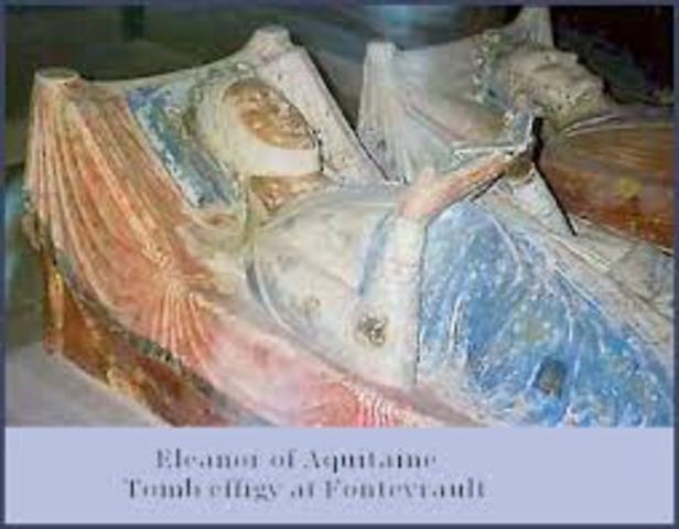 Eleanor of Aquitaine Dead