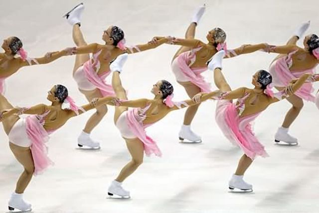 Modern Synchronized Skating Begining