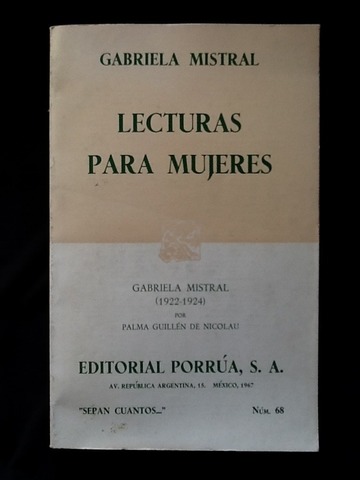 Obra: "Lectura para mujeres"