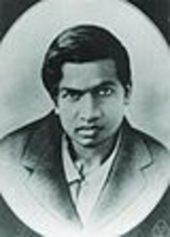 Srinivasa Aiyangar Ramanujan