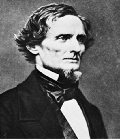 Jefferson Davis Elected President of the Confederate States of America