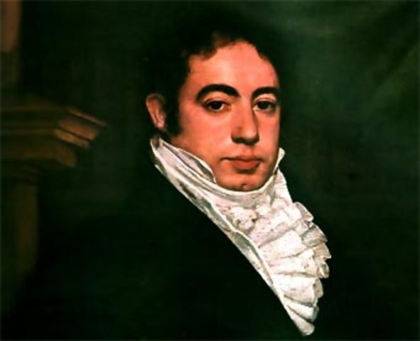 El congreso crea la presidencia de la Nación, y Bernardino Rivadavia es designado para cubrir el cargo