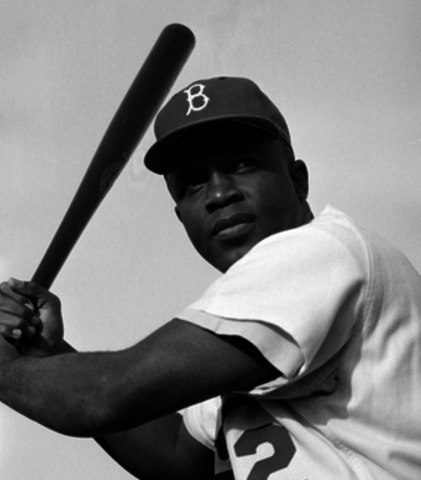 Jackie Robinson Joins Brooklyn Dodgers