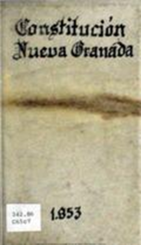 Constitucion de la Republica de la Nueva Granada de 1953