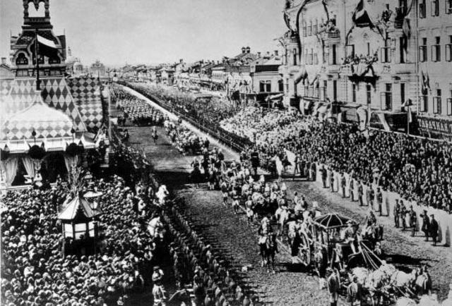 Kroning van tsaar Nicolaas II