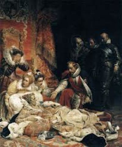 Queen Elizabeth I Dead