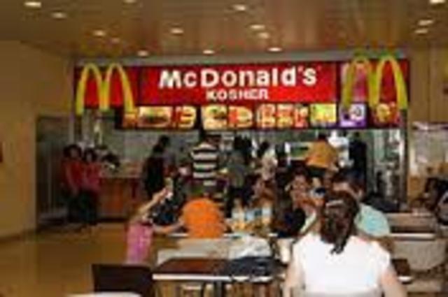 Macdonalds en argentina , mexico y Venezuela