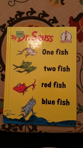 One fish, two fish, red fish, blue fish