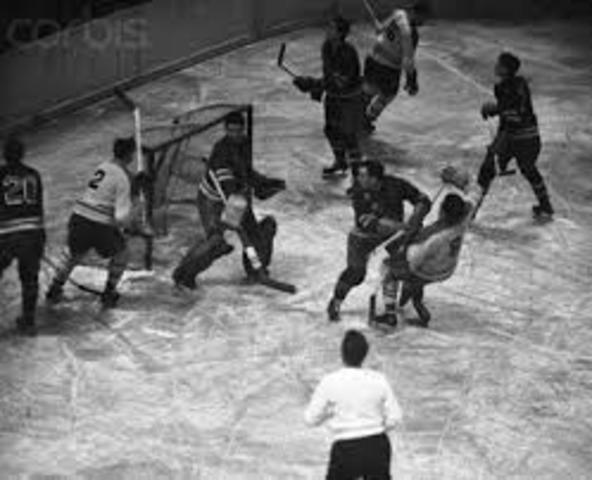 Hockey Appeared on National Television