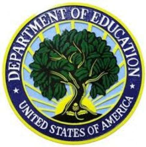Creation of US Department of Education