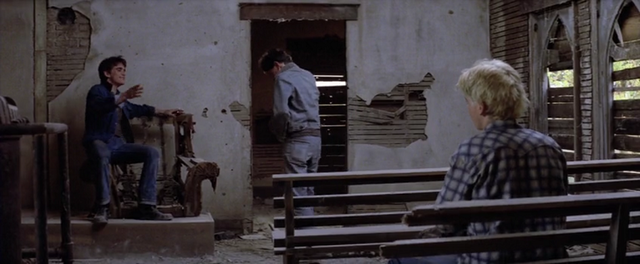 Dally came to see them.