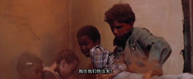 Johnny, Ponyboy and Dally went into the church to save the children.