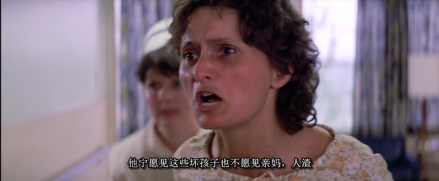 Ponyboy and Two-bit met Johnny's mother in the hospital .