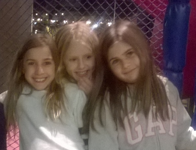 DIsfrutando con mis amigas