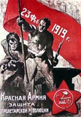 De Oktoberrevolutie              (oftewel: de Bolsjewieken grijpen de macht)